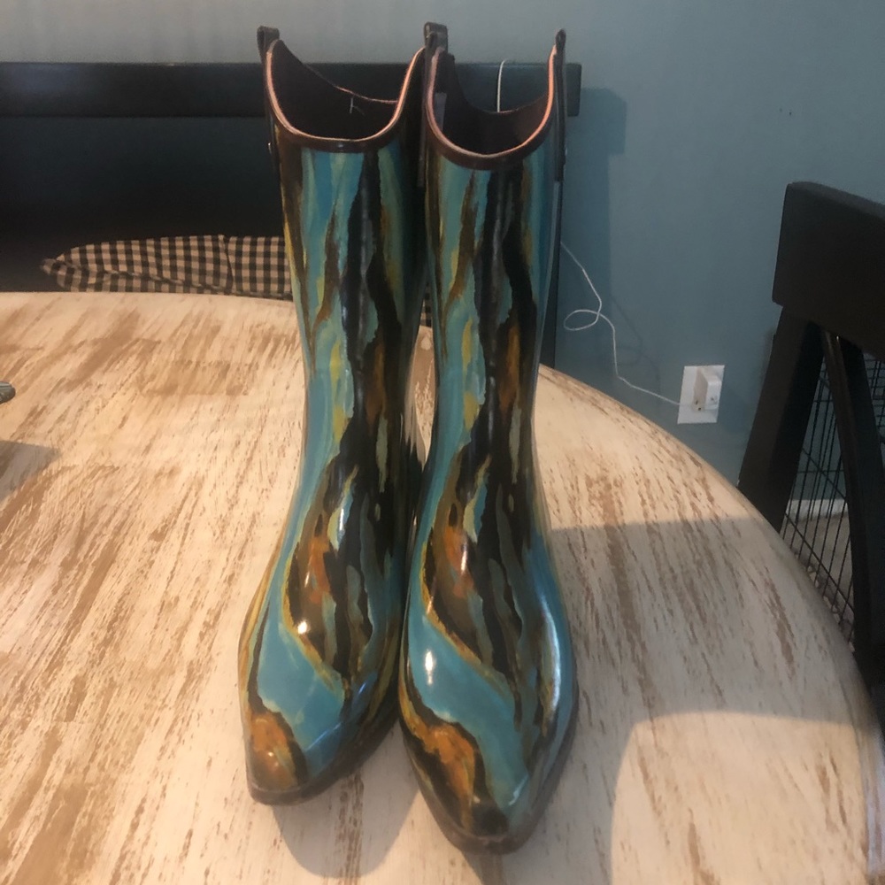 Bops Cowboy rain boots